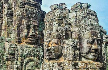 Temple Bayon à Angkor