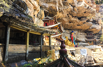 Les grottes de Shibaoshan