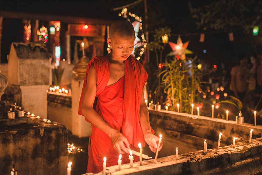 La Fête des Lumières Lai Heua Fai à Luang Prabang