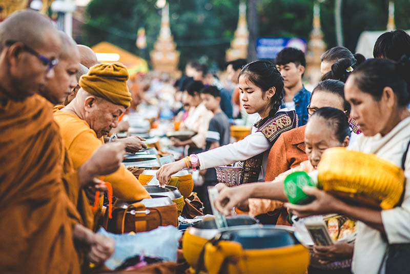 That Luang Festival à Vientiane