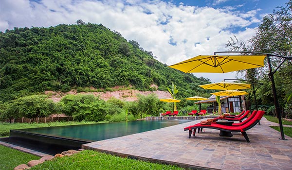 Muang La Lodge piscine