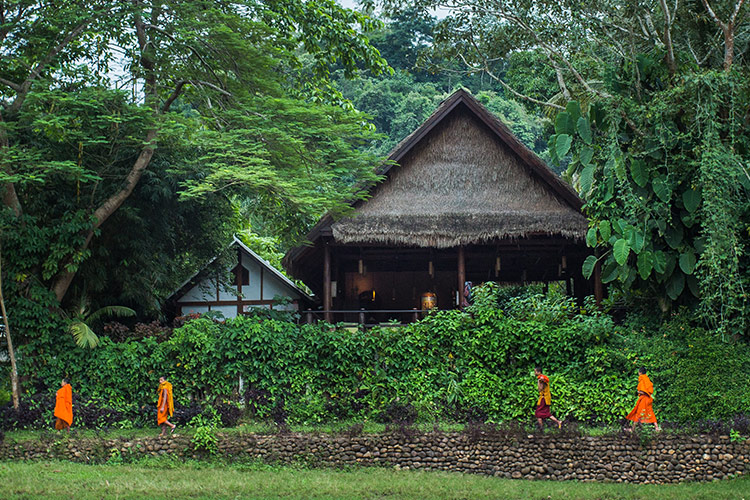 Maison au nord Laos