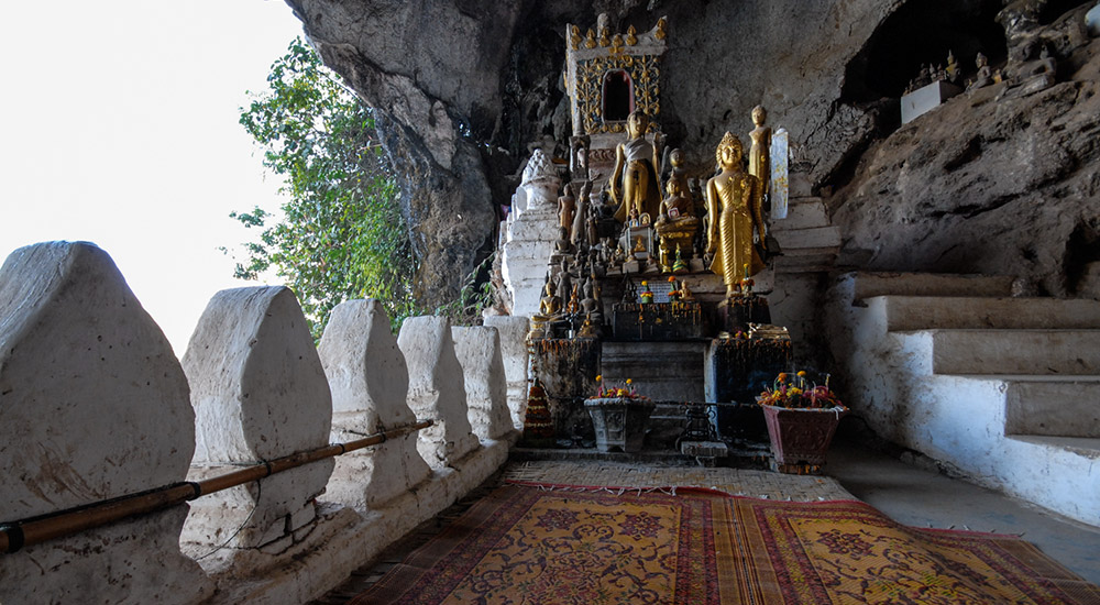 Les grottes de Pak Ou dans la région de Luang Prabang